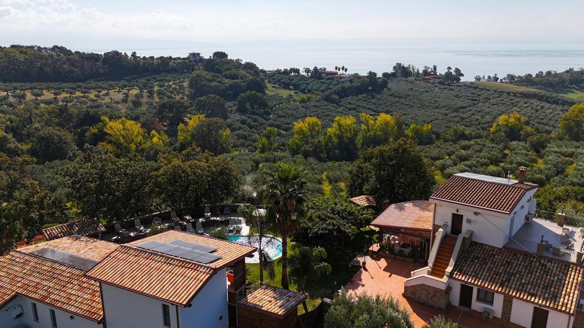 לינה וארוחת בוקר ג'יצריה Casale Calabria מראה חיצוני תמונה